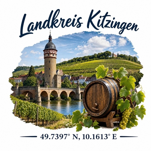 Tasse »Landkreis Kitzingen«
