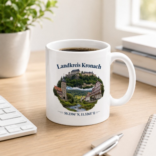 Tasse »Landkreis Kronach«