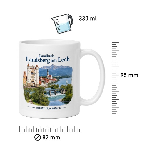 Tasse »Landkreis Landsberg am Lech«