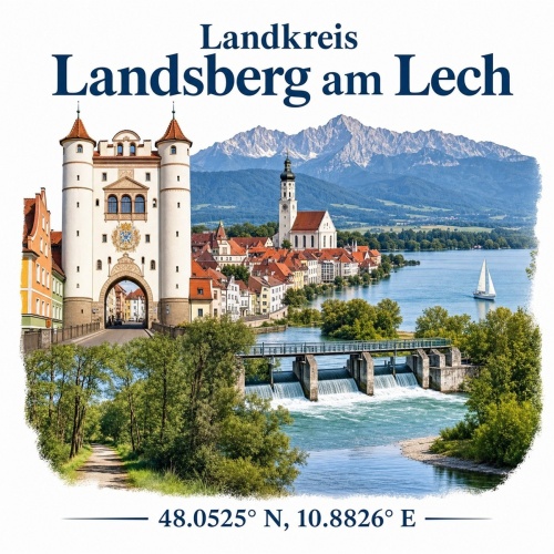 Tasse »Landkreis Landsberg am Lech«