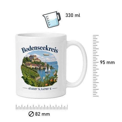 Tasse »Bodenseekreis«