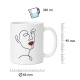 Tasse »Gesicht - Mid-Century Modern«