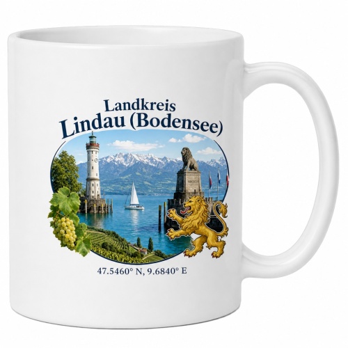 Tasse »Landkreis Lindau (Bodensee)«