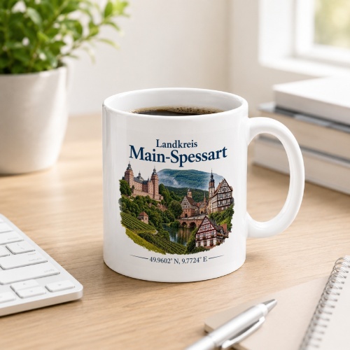 Tasse »Landkreis Main-Spessart«