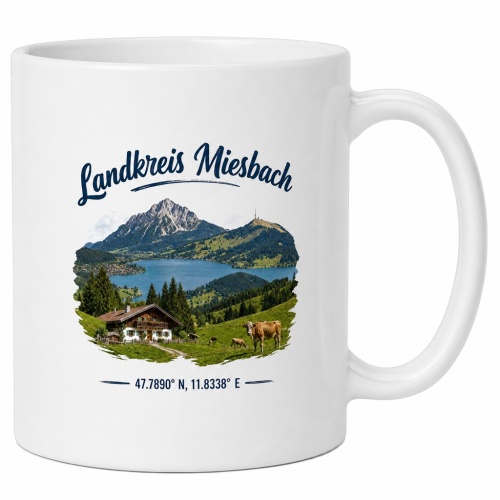 Tasse »Landkreis Miesbach«
