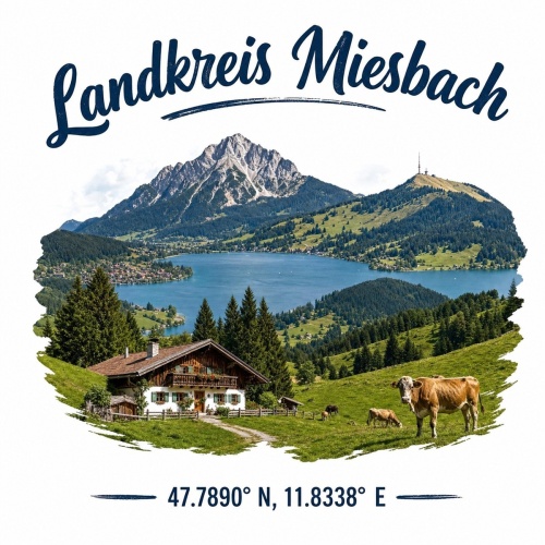Tasse »Landkreis Miesbach«