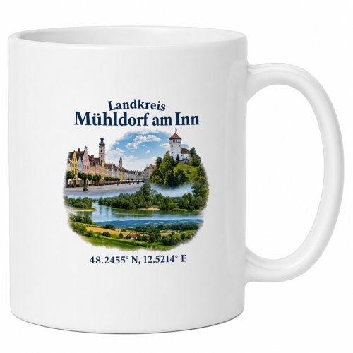 Tasse »Landkreis Mühldorf am Inn«