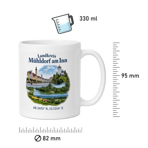 Tasse »Landkreis Mühldorf am Inn«