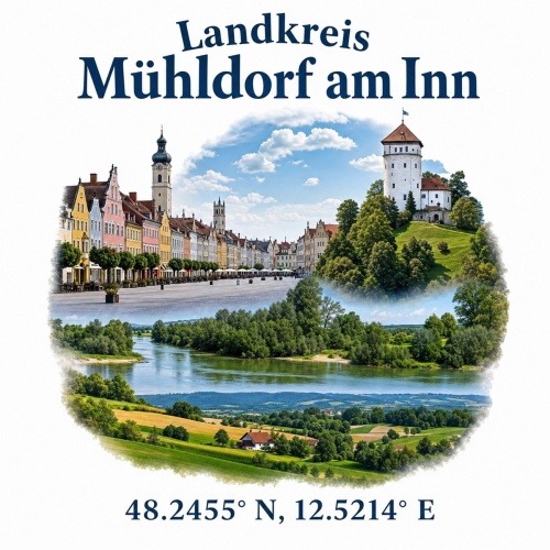 Tasse »Landkreis Mühldorf am Inn«