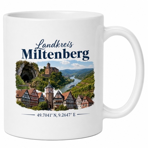 Tasse »Landkreis Miltenberg«