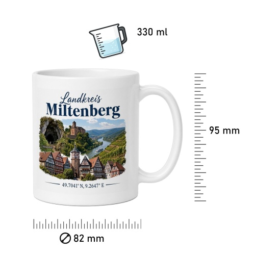 Tasse »Landkreis Miltenberg«