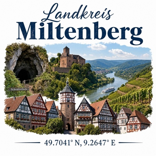 Tasse »Landkreis Miltenberg«