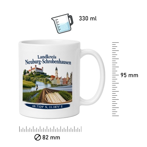 Tasse »Landkreis Neuburg-Schrobenhausen«