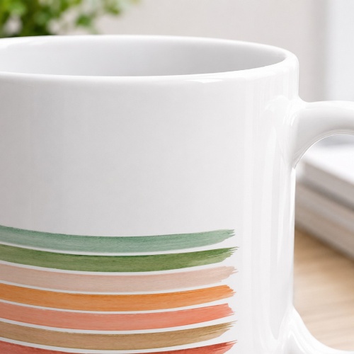 Tasse »Watercolor Stripes«