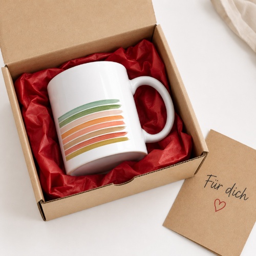 Tasse »Watercolor Stripes«