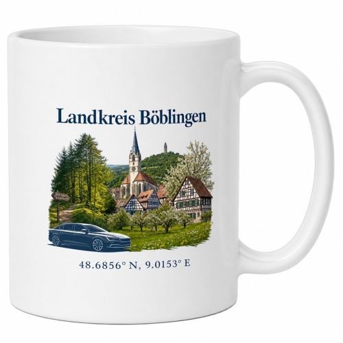 Tasse »Landkreis Böblingen«