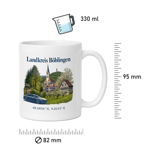 Tasse »Landkreis Böblingen«