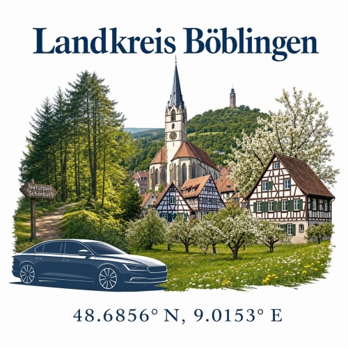 Tasse »Landkreis Böblingen«