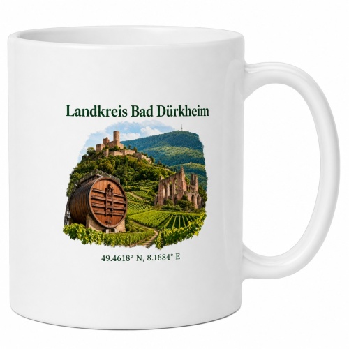 Tasse »Landkreis Bad Dürkheim«
