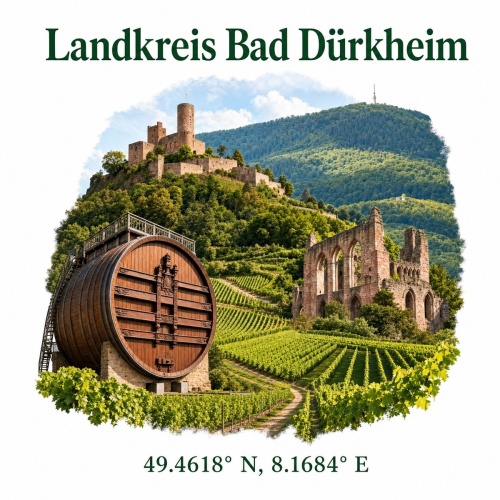 Tasse »Landkreis Bad Dürkheim«