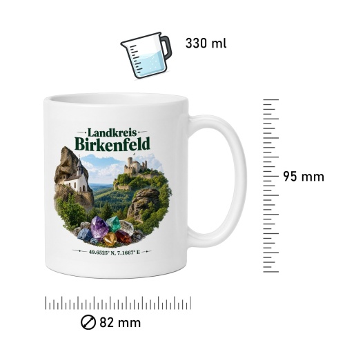 Tasse »Landkreis Birkenfeld«