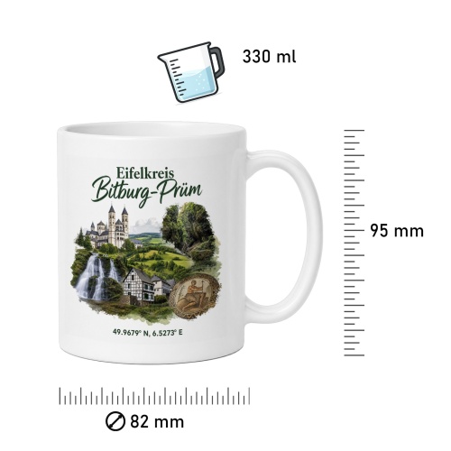Tasse »Eifelkreis Bitburg-Prüm«