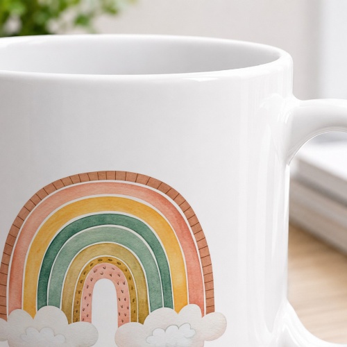 Tasse »Watercolor Rainbow«