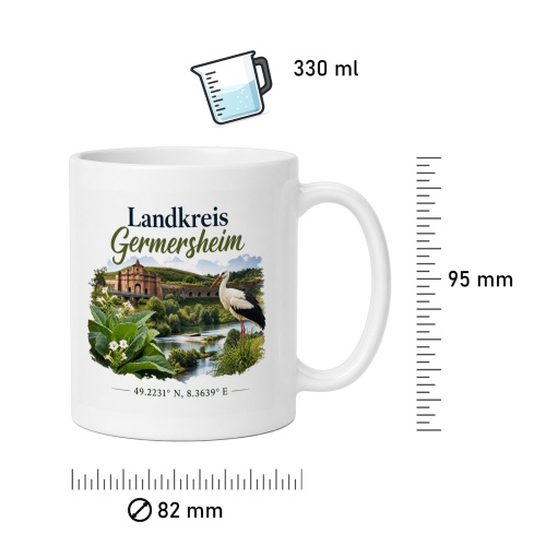 Tasse »Landkreis Germersheim«