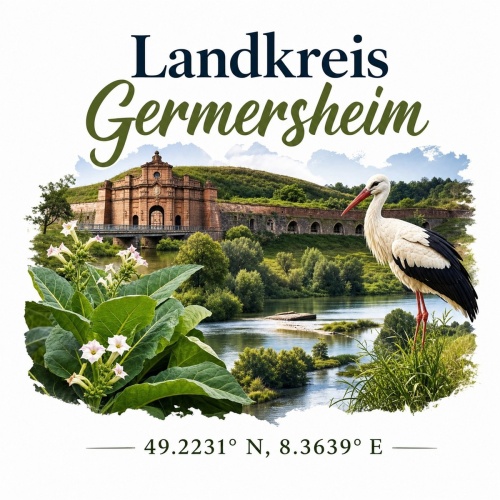 Tasse »Landkreis Germersheim«