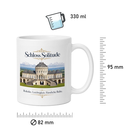 Tasse »Schloss Solitude – Rokoko & Fürstliche Ruhe«