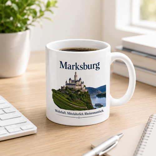 Tasse »Marksburg – Wehrhaft. Mittelalterlich....