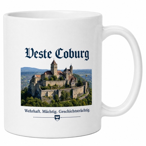 Tasse »Veste Coburg – Wehrhaft. Mächtig....