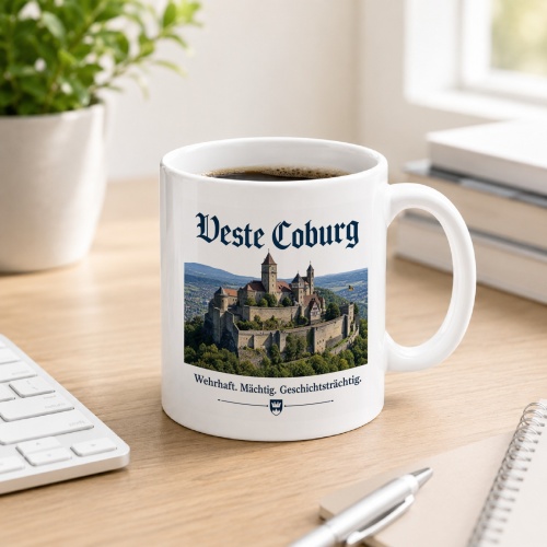 Tasse »Veste Coburg – Wehrhaft. Mächtig....