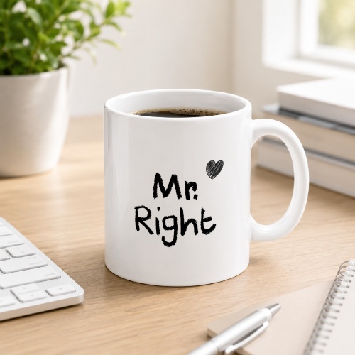 Tasse »Mr. Right«