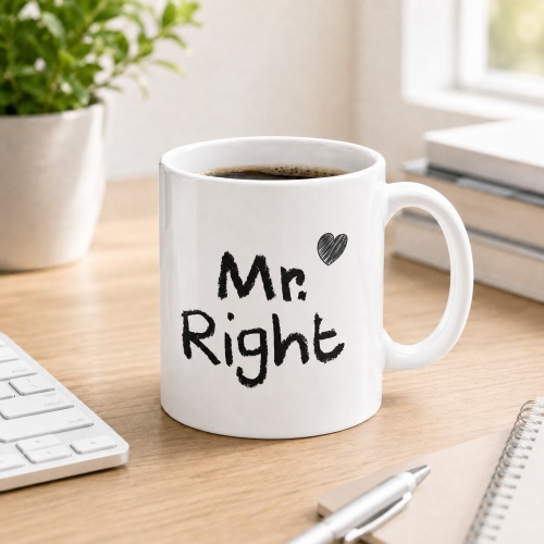 Tasse »Mr. Right«