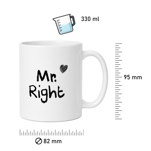 Tasse »Mr. Right«