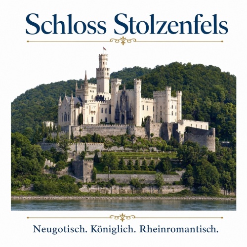 Tasse »Schloss Stolzenfels – rheinromantisch«