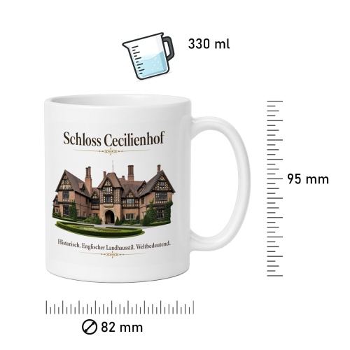 Tasse »Schloss Cecilienhof – Englischer Landhausstil«