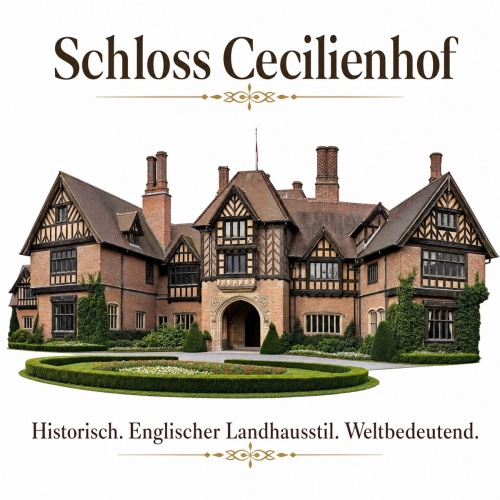 Tasse »Schloss Cecilienhof – Englischer Landhausstil«