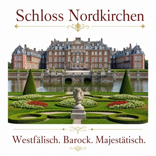 Tasse »Schloss Nordkirchen – Westfälisch. Barock. Majestätisch.«