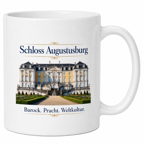 Tasse »Schloss Augustusburg – Barock. Pracht....