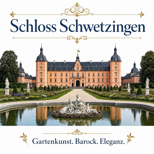 Tasse »Schloss Schwetzingen – Barocke Eleganz«