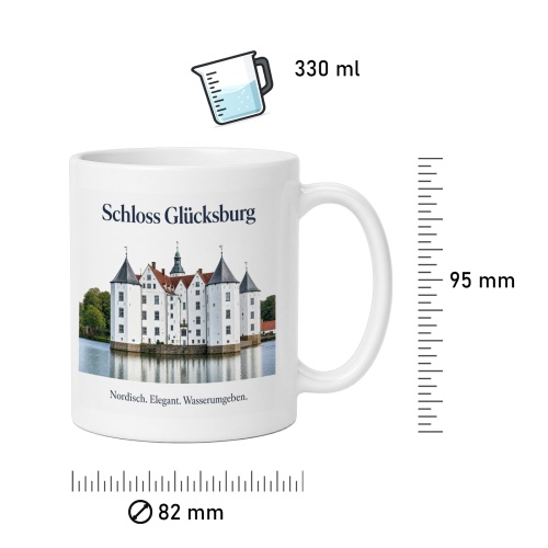 Tasse »Schloss Glücksburg«