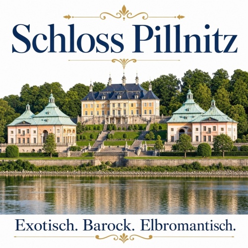 Tasse »Schloss Pillnitz – Exotisch. Barock. Elbromantisch.«