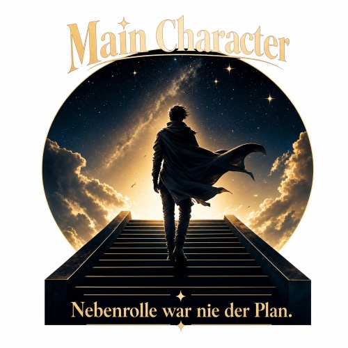 Tasse »Main Character – Nebenrolle war nie der Plan«