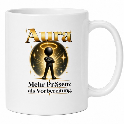 Tasse »Aura – Mehr Präsenz als...