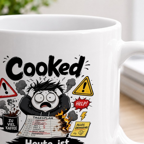 Tasse »Versetzt! Das war Können. Und ein bisschen Glück.«