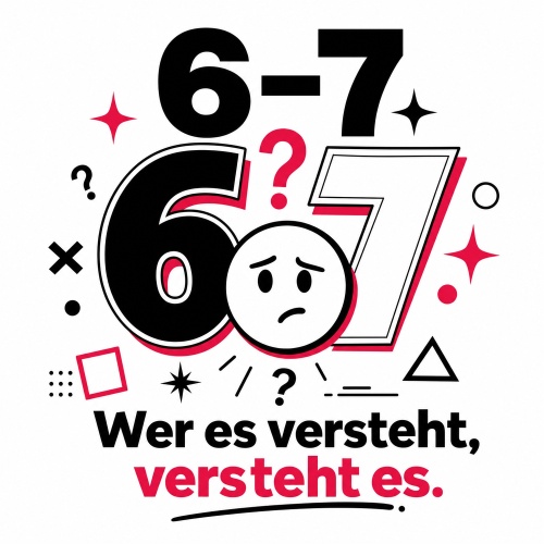 Tasse »6-7 6?7 Wer es versteht, versteht es.«