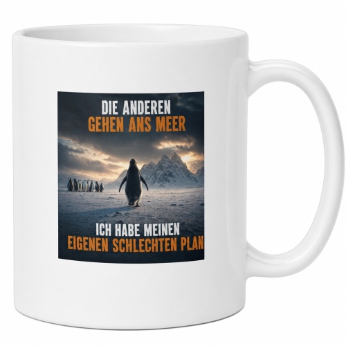 Tasse »Die anderen gehen ans Meer«