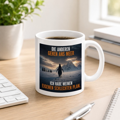 Tasse »Die anderen gehen ans Meer«